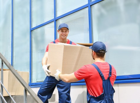 Customer complaint process for a moving service