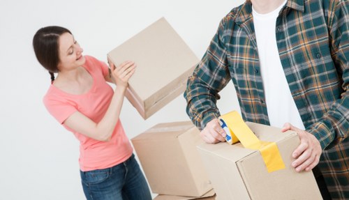 Harrow moving support with a van for residential and business transport