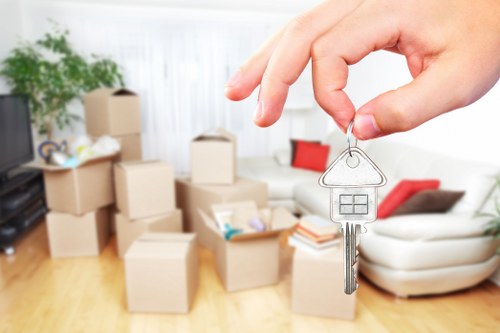 Moving boxes and furniture with a man and van in Harrow