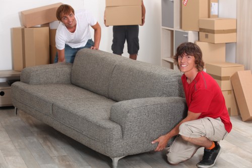 Careful handling of furniture during a local move in Harrow