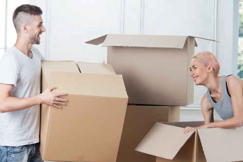 Packing and fragile item handling for a move in Harrow