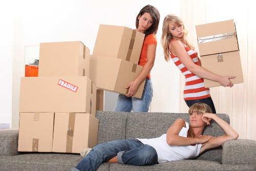 Local packing team managing a flat move in Harrow