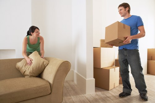 Packing and loading support for residential moves in Harrow