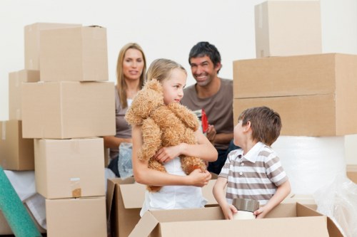 Organised unpacking service for a Harrow office relocation