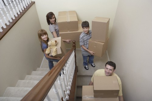 Prepared office move checklist and labelled equipment for Harrow relocation